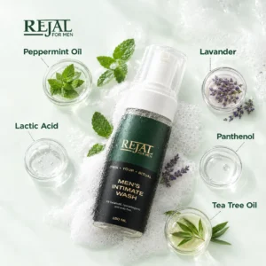 Intimate wash for men
