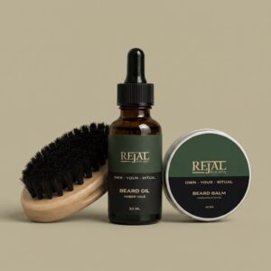 beard oil beard balm beard brush